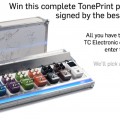 Win a Complete TonePrint Pedal Board