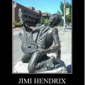 Jimi Hendrix Embedded in Carbonite